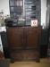 HOUSE SALE - SOLID WOOD LARGE TV CABINET- EAST LONDON
