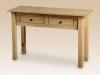 HOUSE SALE -NEW - SOLID BUILT CONSOLE/DRESSING TABLE - 2 DRAWERS