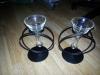 Pair tea light holders
