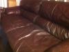 FREE BROWN LEATHER SOFAS