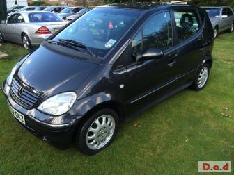 Mercedes-Benz A Class diesel A170L CDI Elegance 5dr Auto.2002 52,just serviced,2 keys,long mot